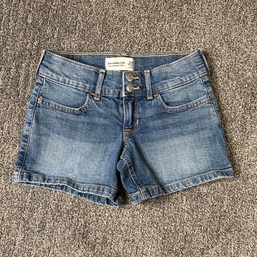 Abercrombie Kids Blue Denim Shorts
